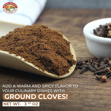 Angel Brand Ground Cloves Powder – Premium Spice for Baking & Cooking – 3.5oz Bottle