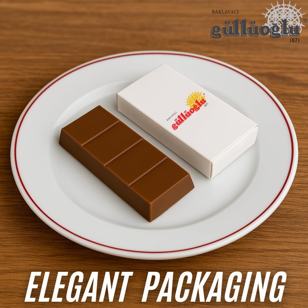 Gulluoglu Dubai Chocolate Kunafa with Pistachio - 3.4 oz (Pack of 5) - Fresh Daily Shipment, Perfect Gift for All Occasions