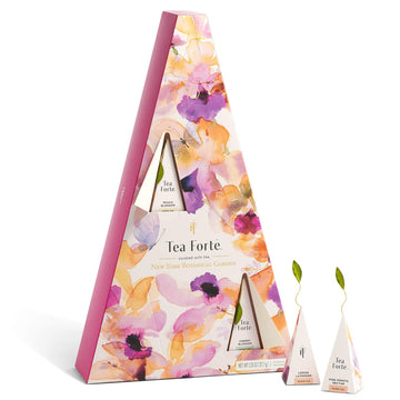 Tea Forte Mariposa Advent Calendar, 12 Days Of Blissful Tea, Tea Gift Set Of 12 Infuser Tea Bags With Numbered Doors, Variety Pa
