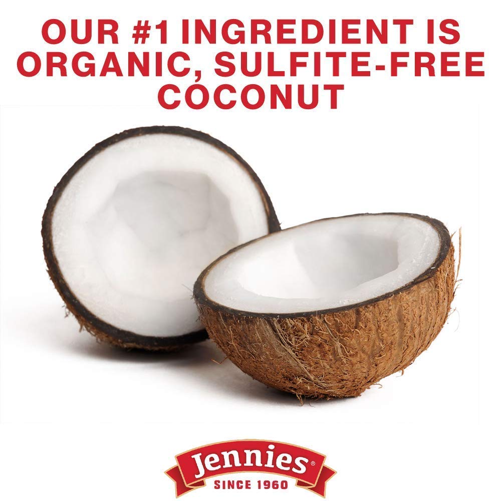 Jennies Organic Coconut Macaroons Variety Pack, 5.25oz | Coconut, Chocolate Drizzle, Double Chocolate Sea Salt | Peanut Free | D