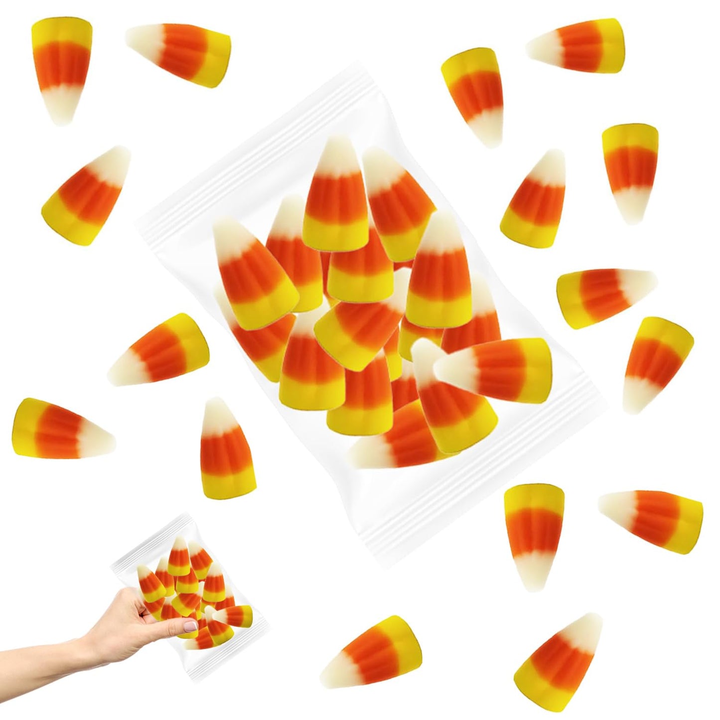 Fruidles Halloween Candy Corn, (30-Packs) Of Classic Halloween Candy Corn Great For Treat Bags, Individual 1oz Bags (30-Packs)