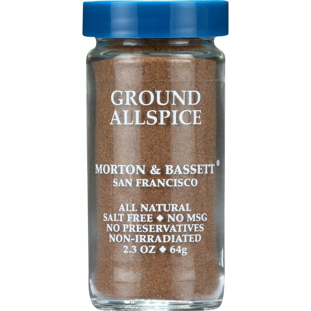 Morton & Bassett Ground Allspice, 2.3-Ounce Jars (Pack of 3)
