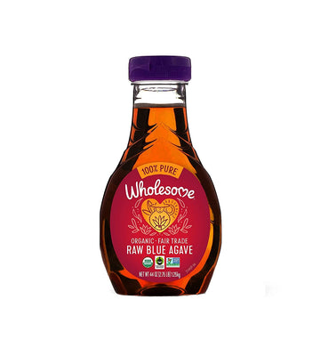 Wholesome Sweeteners Organic Raw Blue Agave, USDA Certified Organic, 44 Oz