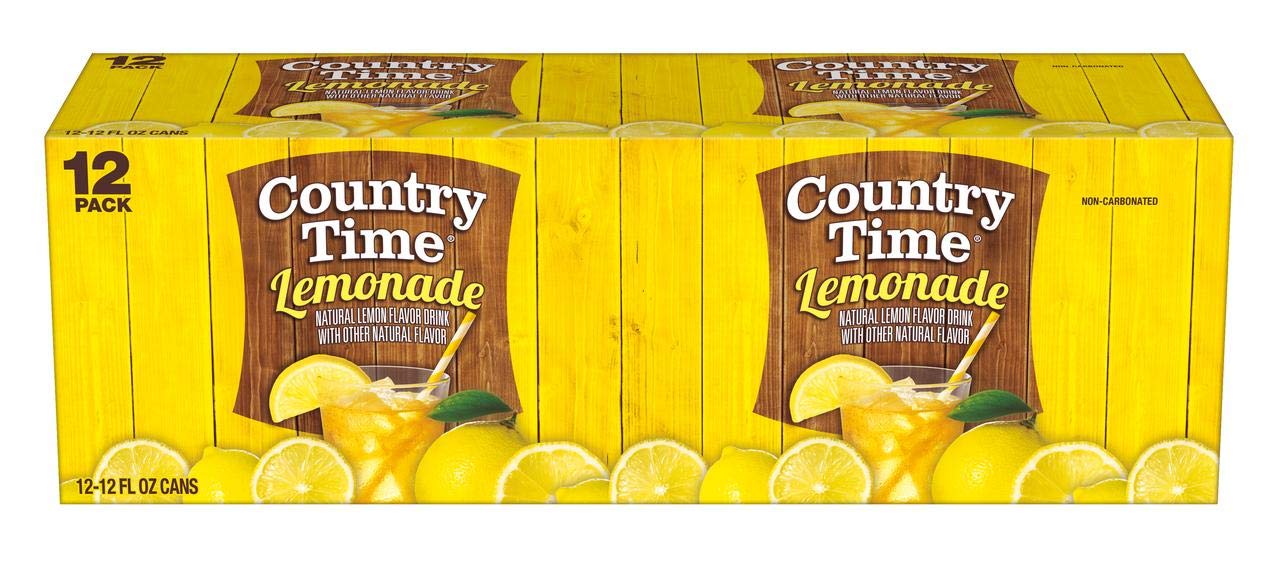 Country Time Lemonade, 12 oz Can (Pack of 24)