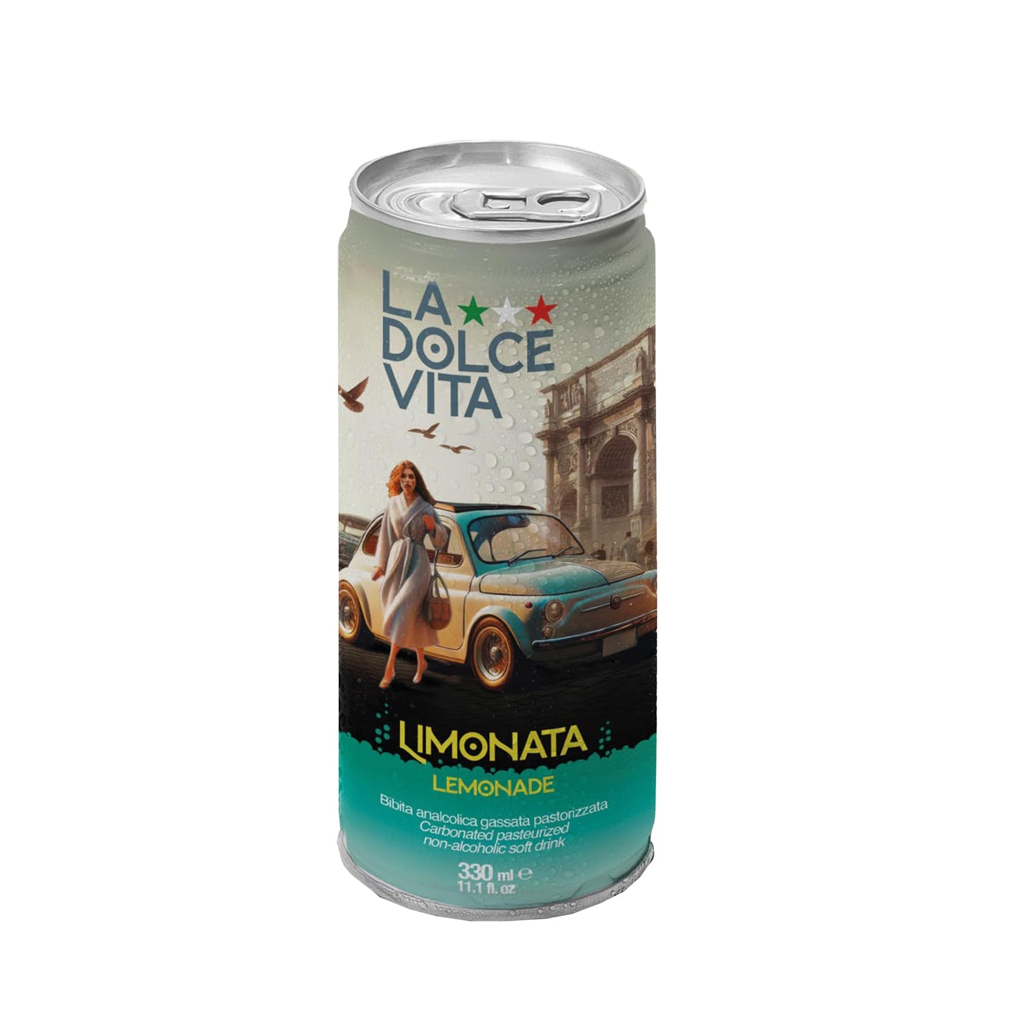 La Dolce Vita Italian Soda (Pack Of 4, Lemonade)