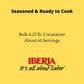 Iberia Yellow Rice 6.25 Lb. Bulk Spanish Style Seasoned Rice