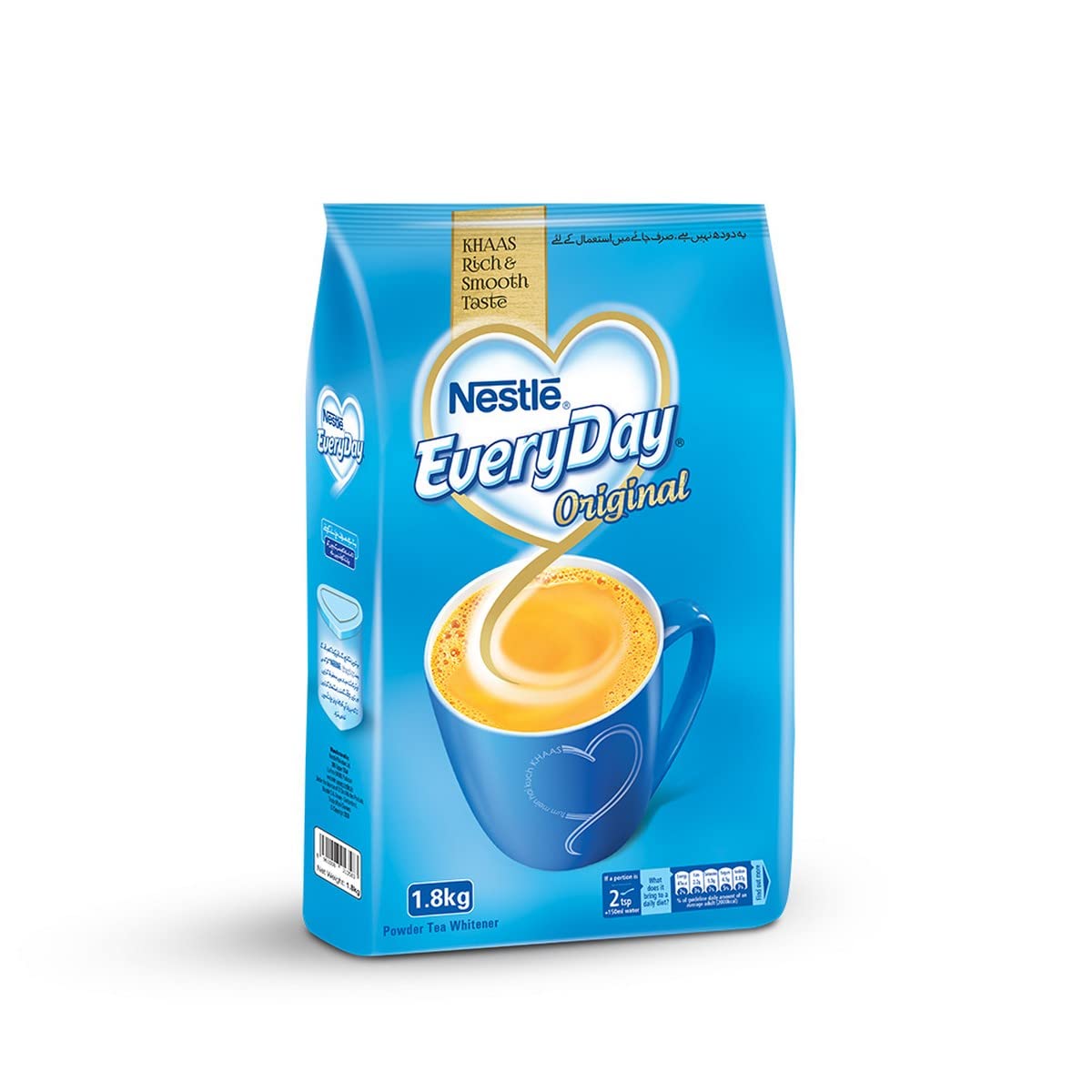 Nestle Everyday Milk Cream Powder Tea Whitener & Sweetener 1.8 Kg (3.96 Lbs) Extra Large