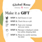 GlobalRose 100 Red Roses Bouquet - Responsibly Sourced Roses Fresh Flowers - Hand-Picked Flowers Fresh Bouquet for Mothers Day  Birthday & Special Occasions (4 Bunches of 25 Stems)