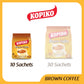 Kopiko Brown Instant Coffee Mix, Authentic Indonesian Coffee, 8.8 OZ (Pack of 10)