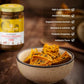 First Bud Organics Homemade Mango Pickle - 500Gm | Authentic Indian Taste & Secret Rajashtani Receipe | Dry & Spicy Mango Pickle