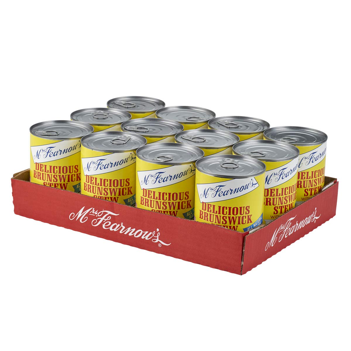 Mrs Fearnows Delicious Brunswick Stew with chicken - 12  20 oz cans