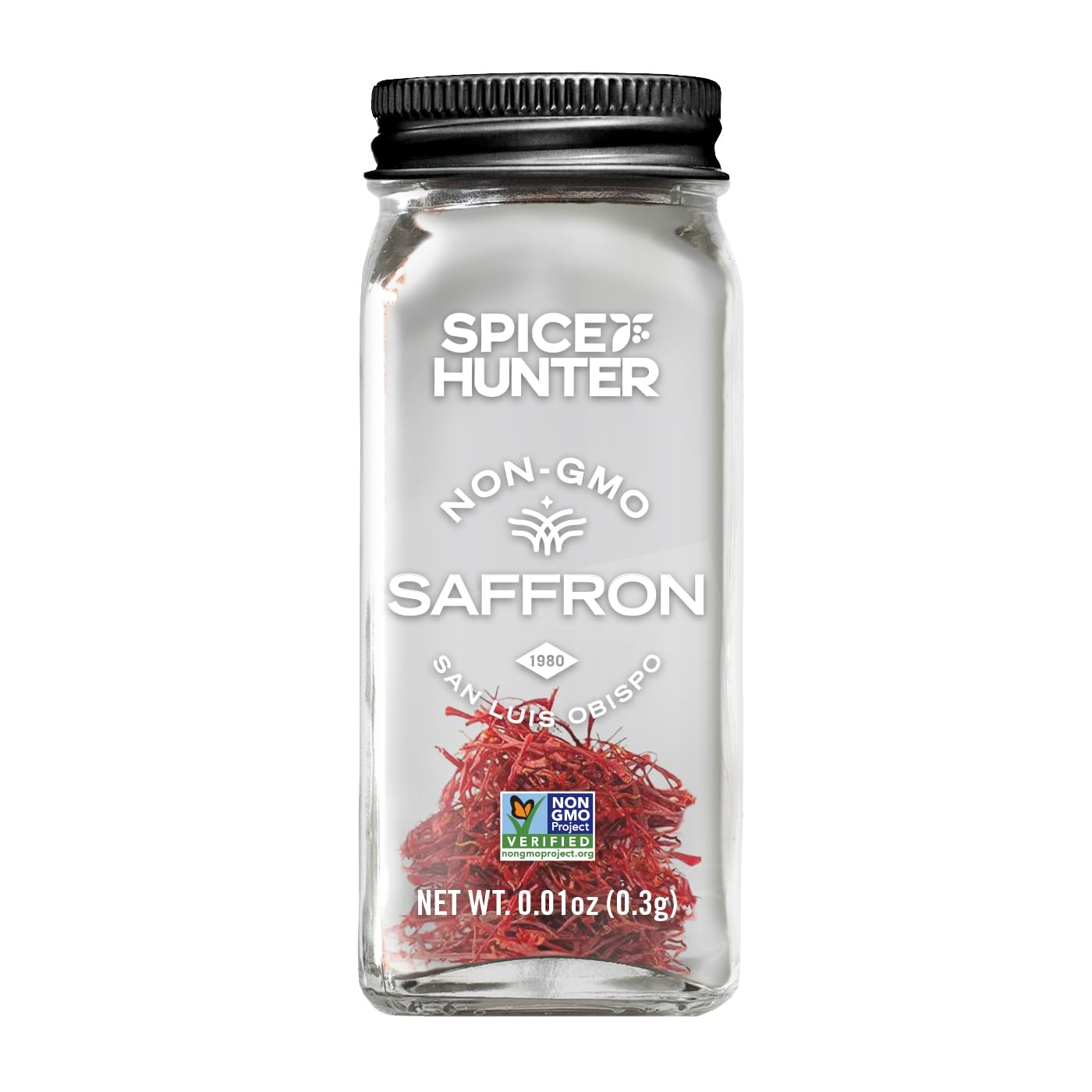 Spice Hunter Saffron Strands, Spanish Mancha, Whole, 0.01 Ounce (Pack of 6)