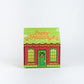 Christmas Cookie House Gift Box With 2 Cookie Flavors Inside By Send A Cake – Hot Chocolate & Snickerdoodle Sugar Cookies – Festive Holiday Gift For Women, Men, Sister, Mom, Dad, Best Friend, Mature-Themeds, Kids