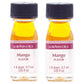 LorAnn Oils Super Strength Flavoring - Mango, 0.125 fl oz (Pack of 2), Clear Orange, Model 0875, Ideal for Candy Making and Baking