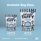 Taffy Shop Sugar-Free Rad Raspberry Salt Water Taffy - Gourmet Soft Chewy Candy, Bulk Sweet Snack, Fresh Gift & Gluten-Free, 35