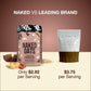 Naked Nutrition Chocolate PB Overnight Oats, 20g Protein, Gluten-Free, 12 Servings