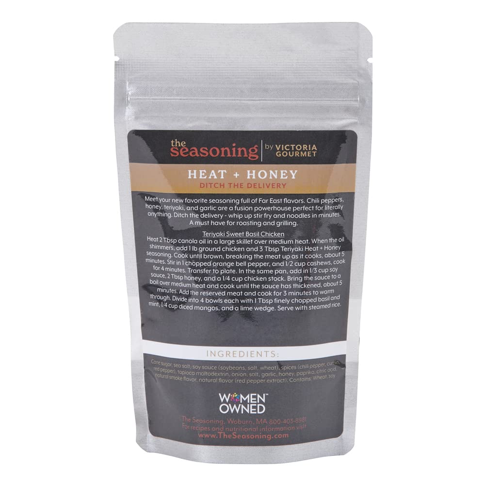 Victoria Taylors Teriyaki Seasoning - Sweet & Spicy, 3.5 oz Pouch