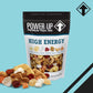 Power Up High Energy Trail Mix By Gourmet Nut, Walnuts, Banana Chips, Cashews, Coconut, Cranberries & Papaya Mix - Keto & Paleo