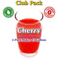 Gramzero Cherry Zero Calorie Sugar Free Drink Mix, Great For Nutrition Club Loaded Teas, Stevia Sweetened