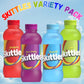 Skittles Drinks 4 Flavor Variety Pack 14Oz | 4 Bottles | Wild Berry, Tropical, Sour And Original Flavor | Skittles Juice