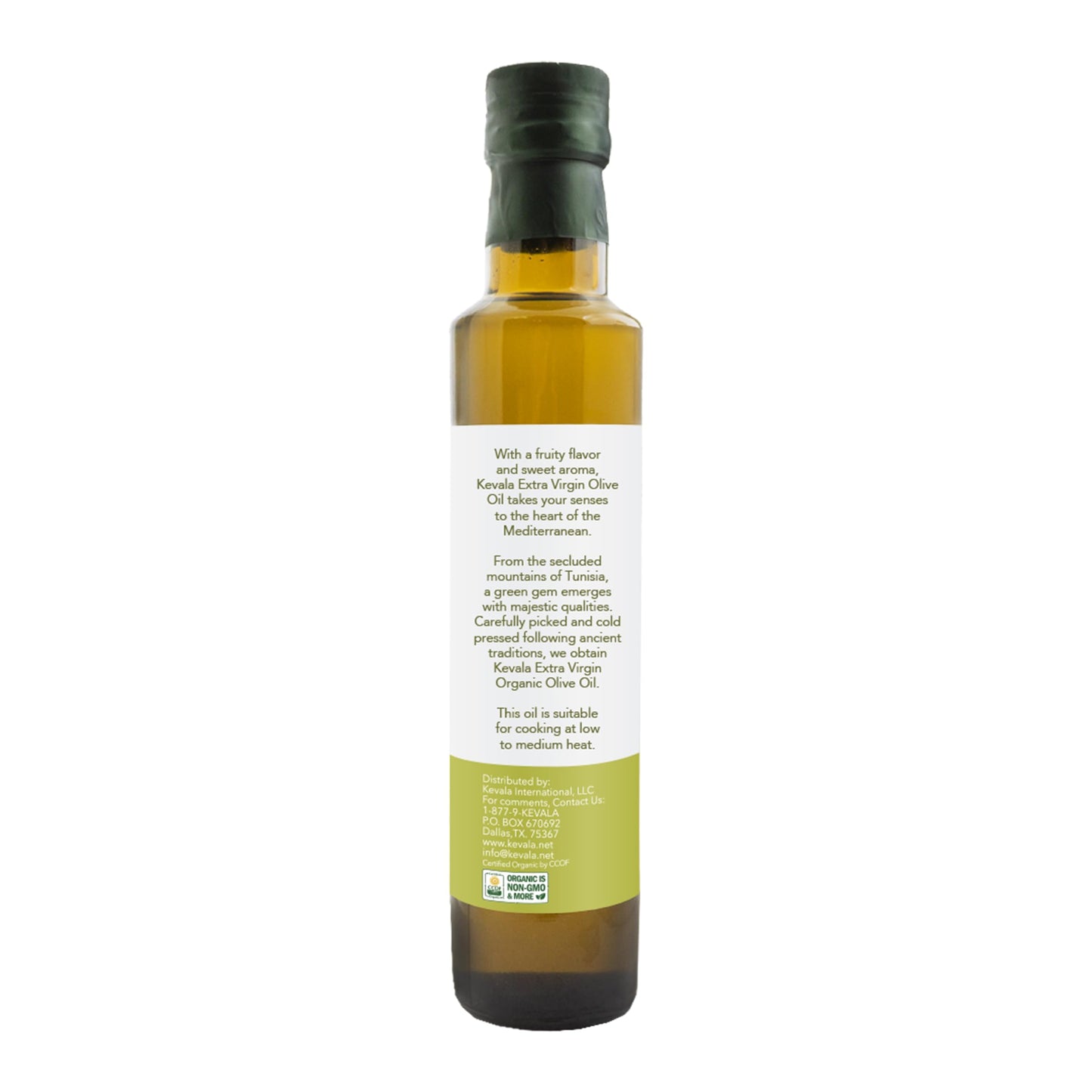 Kevala Extra Virgin Organic Olive Oil, 8 Fl Oz
