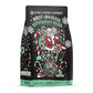 Bones Coffee Company White Chocolate Peppermint Bark Flavored Coffee  Medium Roast Low Acid Arabica Beans Compatible with Auto drip and French Press Coffee Maker  12 Oz Ground