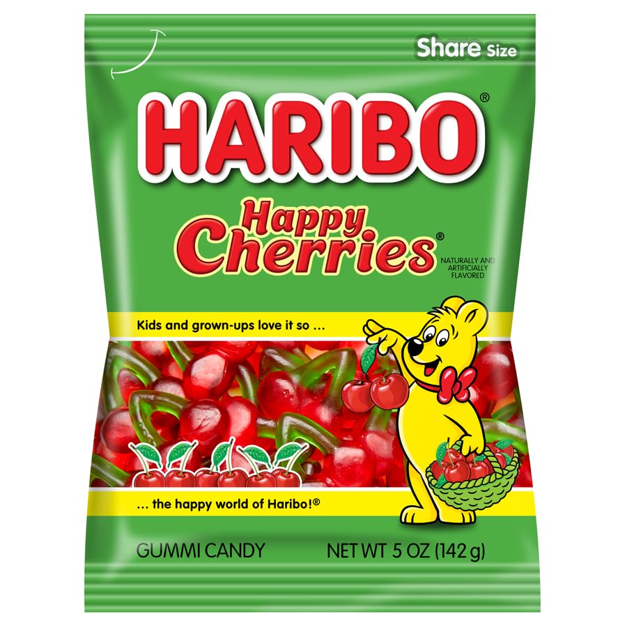 Happy Cherries, 5Oz Gummy Bag (3 Pack)