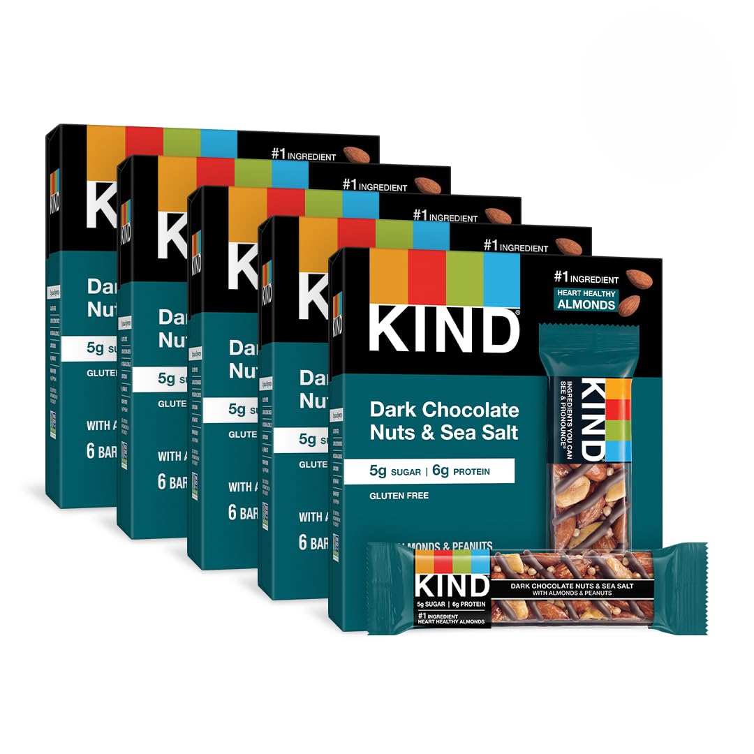 Kind Dk Choc Nuts Ssalt ( 10 X 6 Oz   )