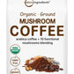 Micro Ingredients Organic 10 in 1 Ground Mushroom Coffee, Premium Arabica, 24 Ounce, Smooth Medium Roast, Immune Support