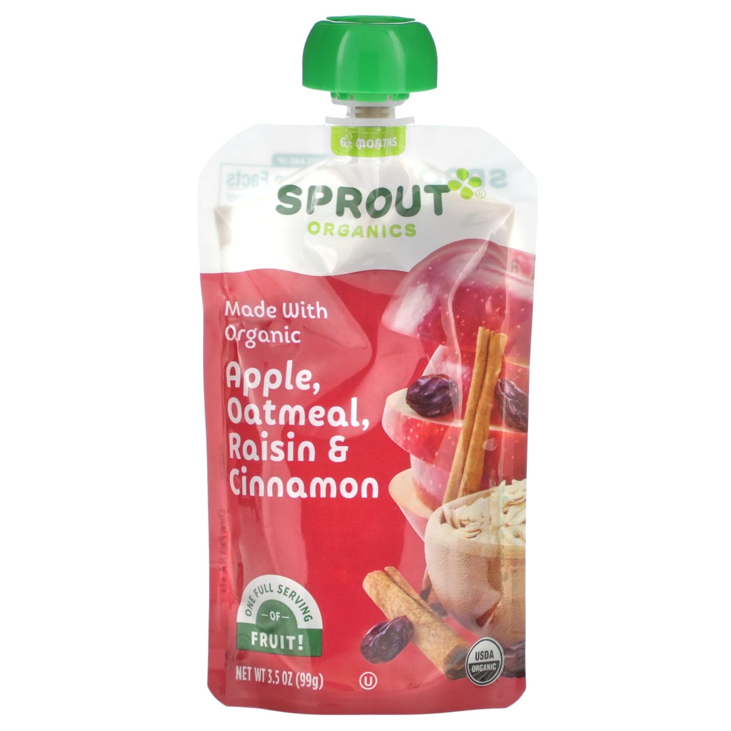 Sprout Foods Inc - Bbyfd Ap Oatmeal Rsn Cinnamon - Case Of 12 - 35 Oz(D0102H5Nmc6)