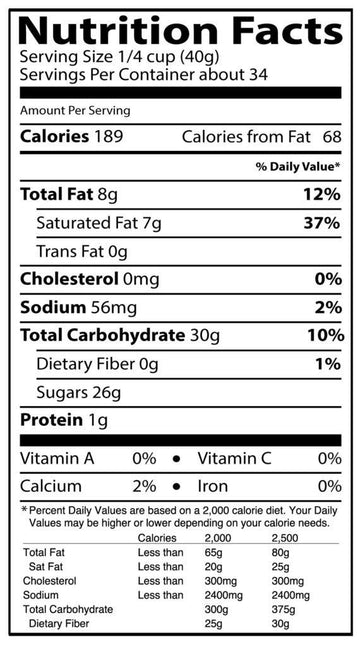 Coconut Blended Crème Mix By Angel Specialty Products [3 Lb]