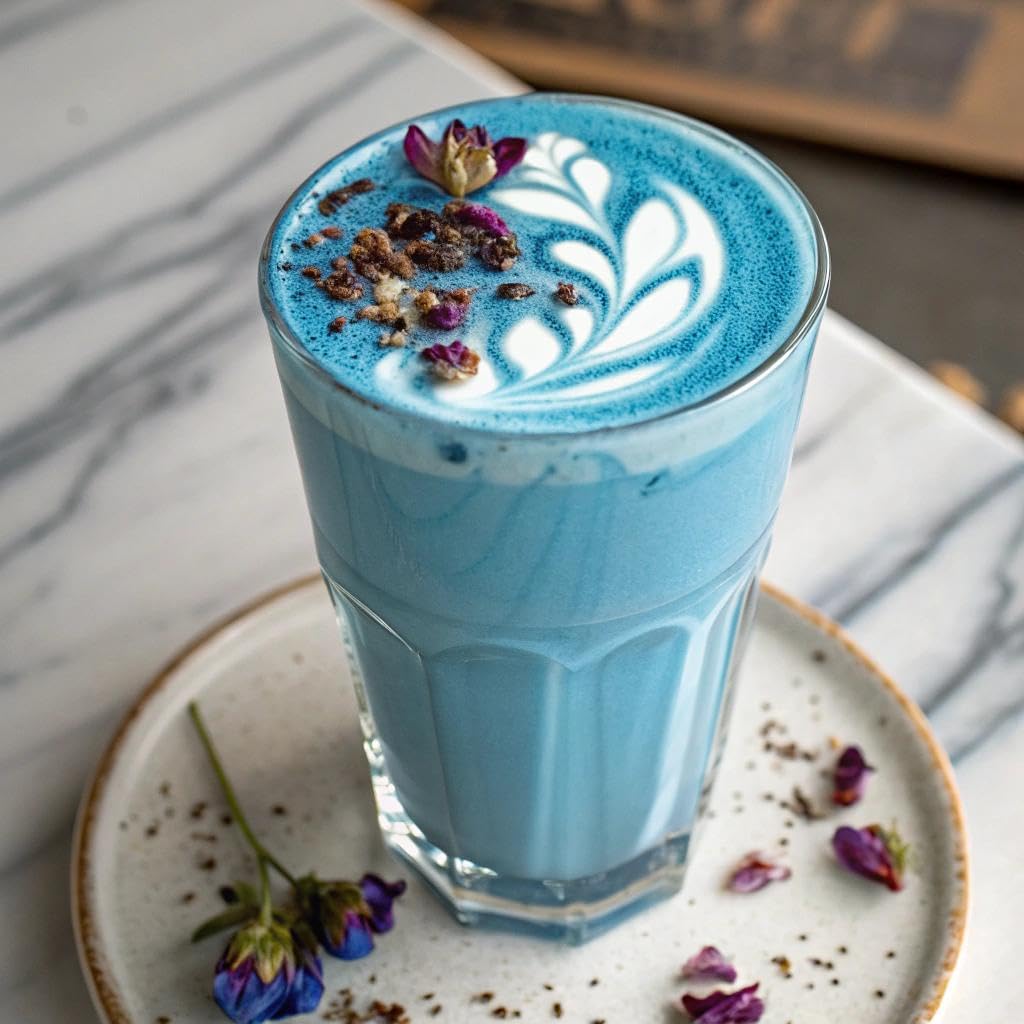INCAS 100% USDA Organic Butterfly Pea Flower Powder - 8 Ounce | Organic Blue Matcha Tea | Non-GMO Verified Extract from Thailand | Adaptogenic Raw Culinary | Vegan Blue Food Coloring