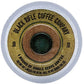 Black   Coffee Just Black Medium Roast Coffee Pods, 50 Count, Cocoa and Vanilla Aroma, Bold Flavor, Model 31-006-50C, Black