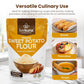 Livekuna - Orange Sweet Potato Flour, Sweet Potato Flour For Baking, Gluten-Free Baking Flour, Alternative For Almond Flour, Rice Flour & Coconut Flour, Sweet Potato Powder Flour For Soups & Sauces