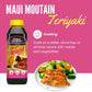 World Harbors Maui Mountain Teriyaki Sauce & Marinade Perfect For Fish, Chicken, Beef, Pork, Wings, Dumplings, Shrimp, Steak, St