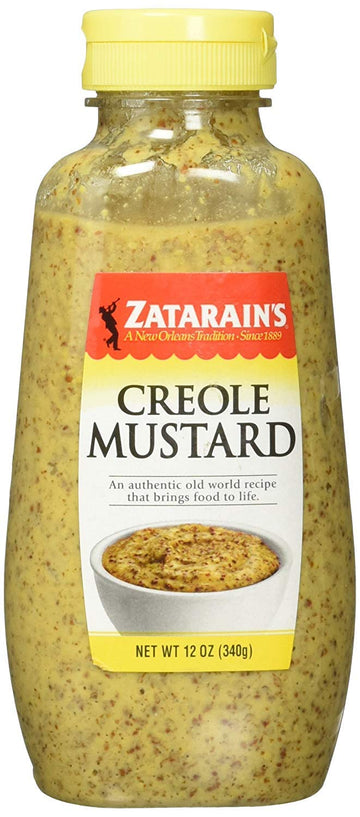 Zatarain's Creole Mustard, Squeeze Bottle, 12oz (Pack of 12)