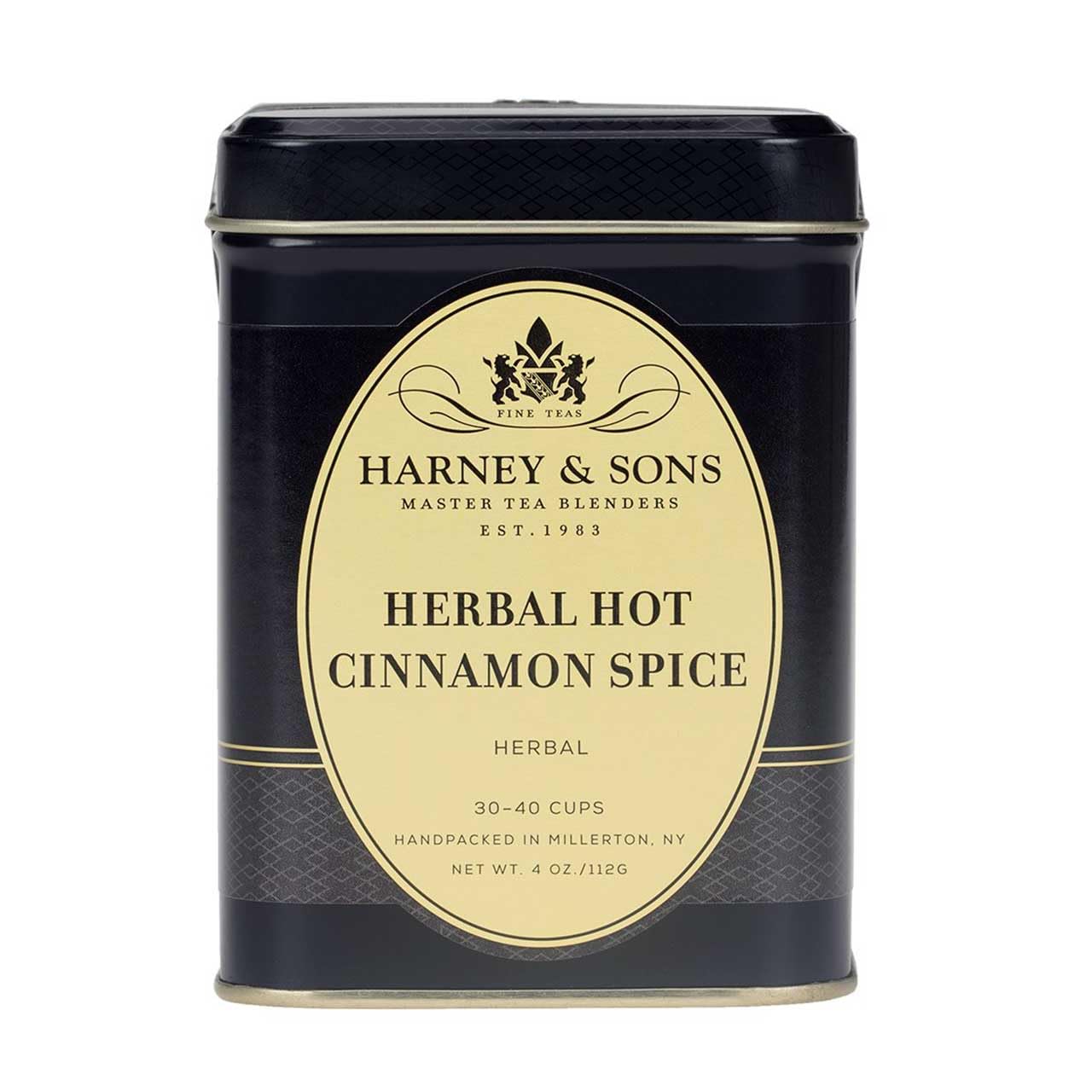 Harney & Sons Herbal Hot Cinnamon | 4Oz Tin Of Loose Leaf Herbal Tea