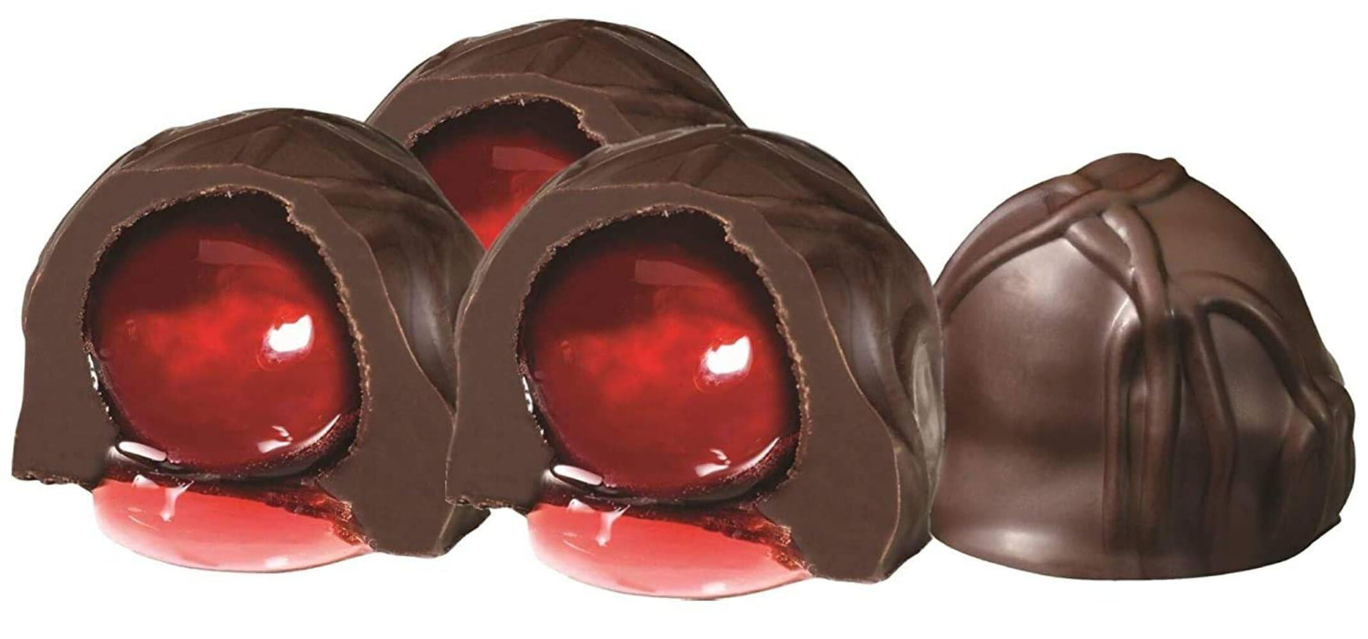 ANDY ANAND CHOCOLATIER Gourmet Sugar Free Vegan Dark Chocolate Cherry Cordials, 48 Count, Elegant Gift Box