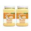 Eggylicious - Pack Of 2 - Egg Yolk Powder  Dried Natural Protein Powder  Made From Fresh Eggs  Pasteurized Smoothies  Non-Gmo  No Additives  Used For Baking 1Lbs(16Oz)
