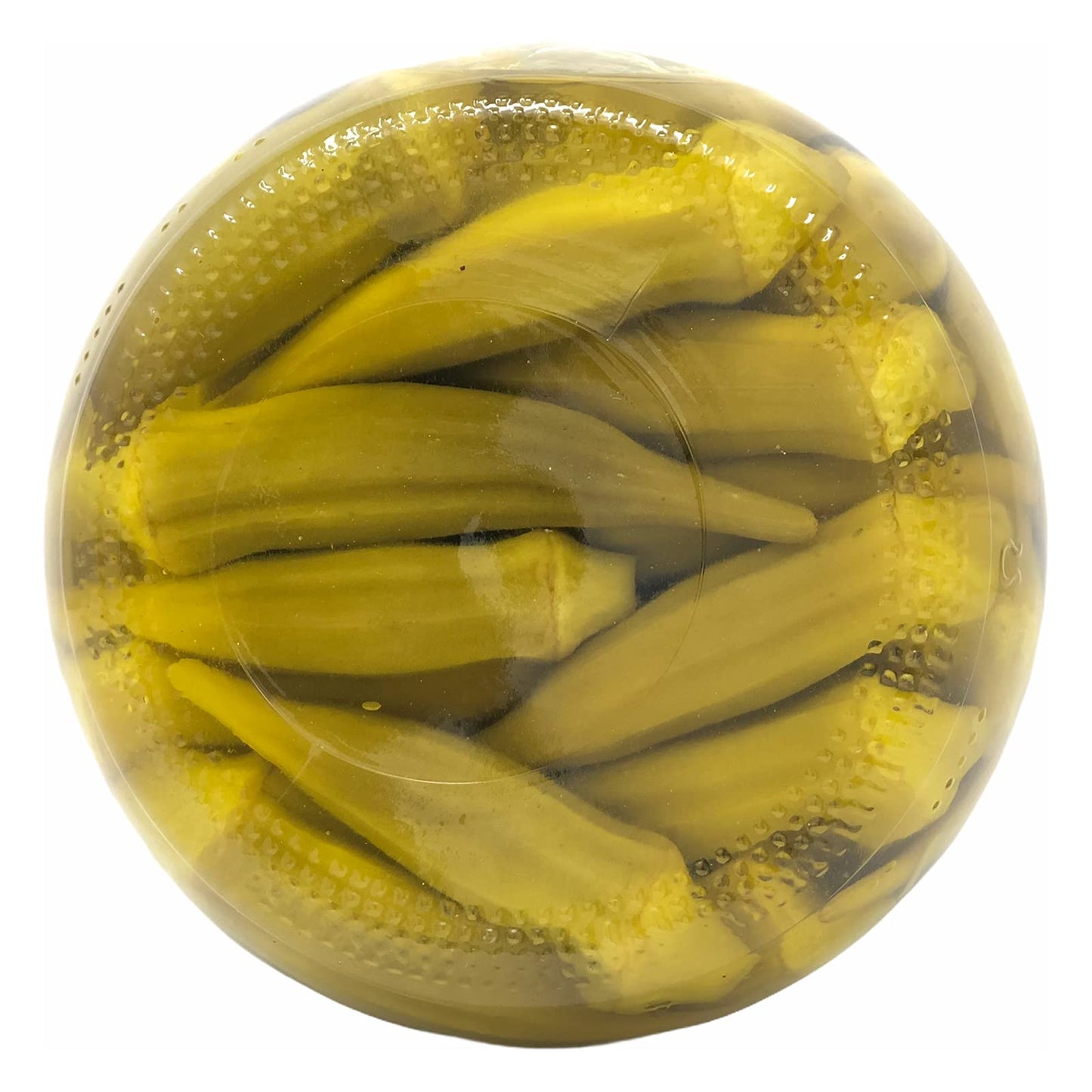 Laras Pickled Okra - Artisanal Southern Style - 64oz Each - Pack of 2 - Gluten-Free Gourmet Snack