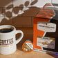 Fresh Roasted Coffee, Caramel, Flavored Coffee Pods, 24 Count