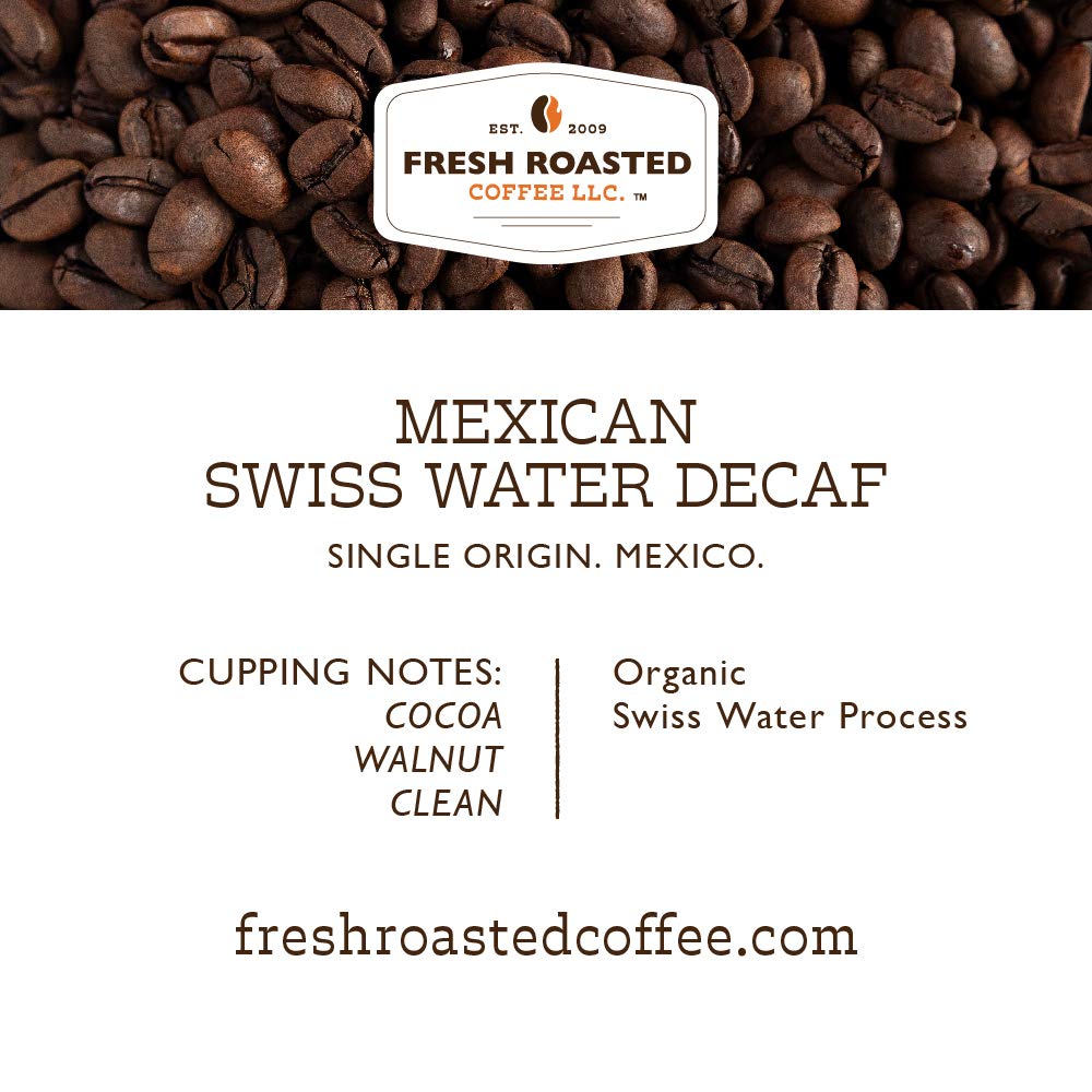 Fresh Roasted Coffee Organic Decaf Medium Roast 72 K-Cup Pods, USDA Organic, 24 Count (Pack of 3)