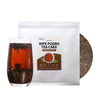 Organic Ripe Puerh tea Cake, 12.6 Oz USDA Certified Pu Erh, Yunnan Ancient Tree Pu-erh Black tea Fermented Traditional Craft, Wo