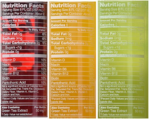 Kirkland Signature Sparkling Water Bottle Variety Pack, 1.7 Ounce