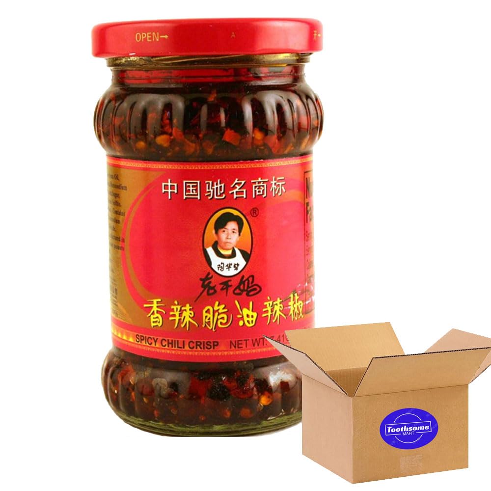 laoganma Spicy Chili Crisp Sauce, Chinese Sauce Xiang La Cui 7.4oz pack of 1