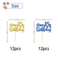 Roadsea Happy 15Th Birthday Cupcake Toppers - Teenager Boy Girl 15 Years Old Birthday Cupcake Supplies - 15Th Birthday Party Dec