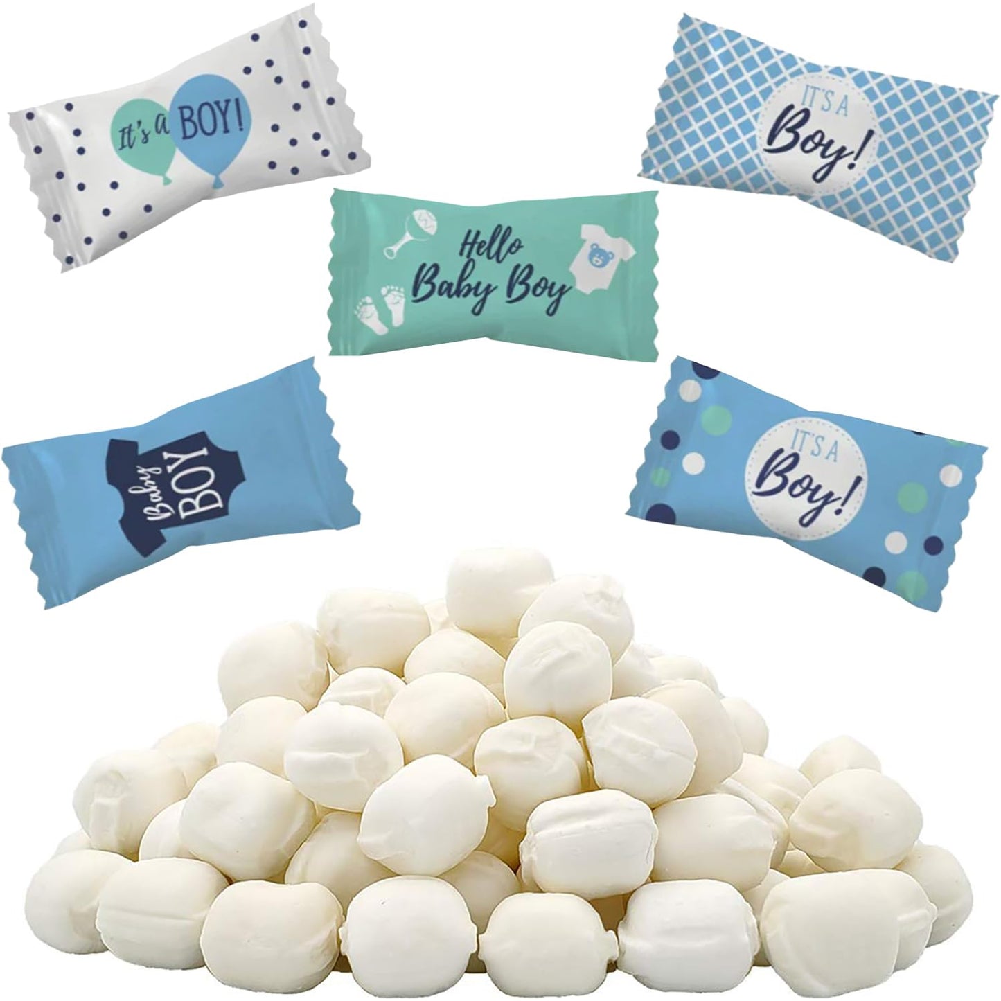 The Dreidel Company Buttermints, Fat-Free Mint Candies, Individually Wrapped, 55 Count