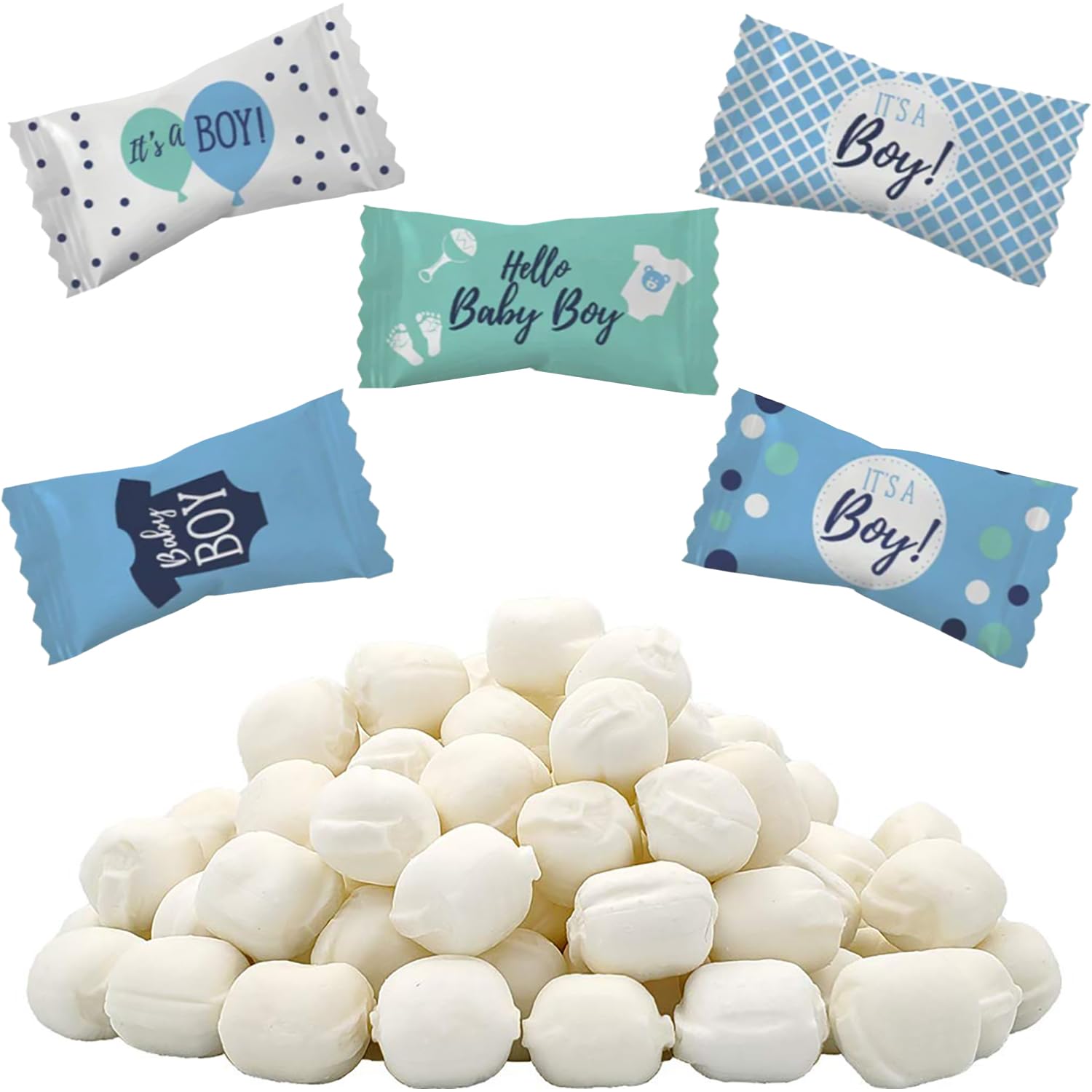 The Dreidel Company Buttermints, Fat-Free Mint Candies, Individually Wrapped, 55 Count