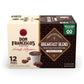 Don Francisco'S Breakfast Blend Dark Roast Coffee Pods - 12 Count - Recyclable Single-Serve Coffee Pods, Compatible With Your K-