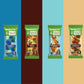 Bearded Brothers, Organic Vegan Protein Energy Bars, 4 Flavor Variety (12 Pack) - Gluten Free, Paleo, Fiber, Whole 30 | Non GMO